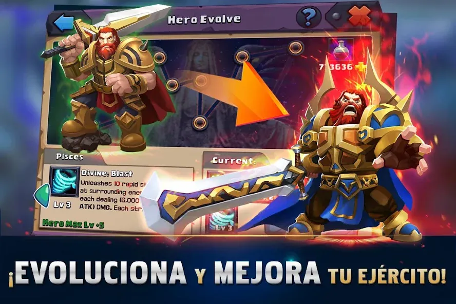 Clash of Lords 2: Español (Клэш оф Лордс 2)  [МОД Все открыто] Screenshot 3