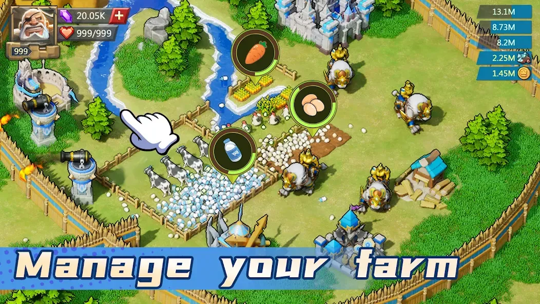 Lords Mobile: Kingdom Wars (Лордс Мобайл)  [МОД Меню] Screenshot 1