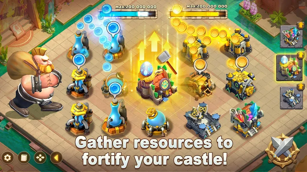 Castle Clash: World Ruler (Кастл Клаш)  [МОД Много монет] Screenshot 4