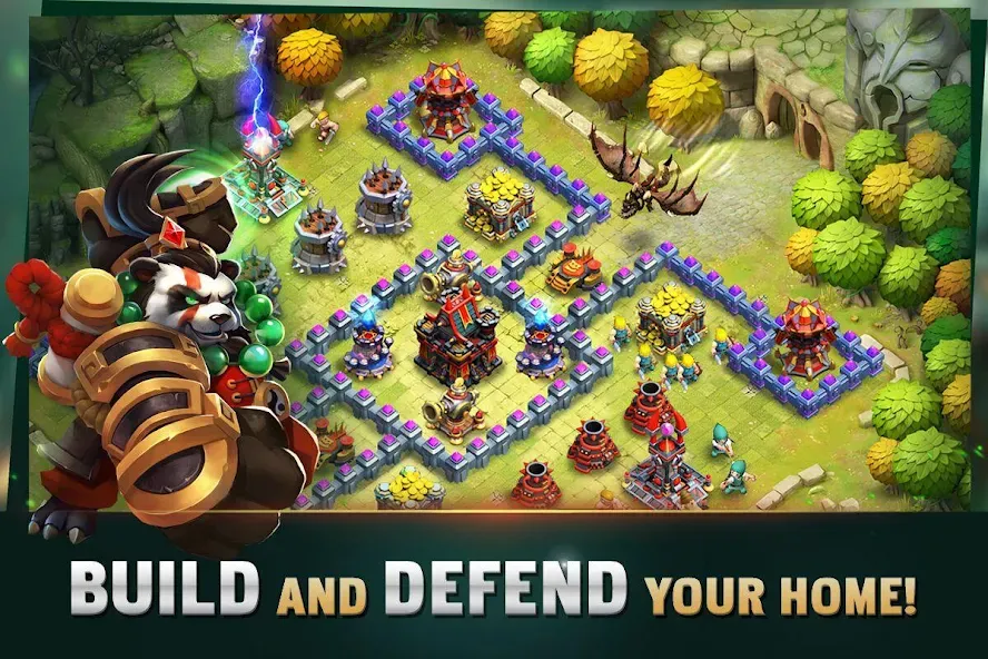 Clash of Lords: Guild Castle (Клэш оф Лордс)  [МОД Mega Pack] Screenshot 1