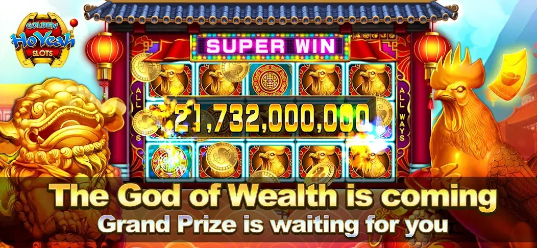 Golden HoYeah- Casino Slots (Голден ХоЯй)  [МОД Unlimited Money] Screenshot 1