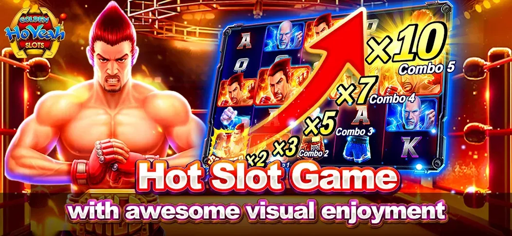 Golden HoYeah- Casino Slots (Голден ХоЯй)  [МОД Unlimited Money] Screenshot 3