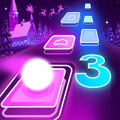 Скачать взломанную Dancing Sky 3 (Дэнсинг Скай 3)  [МОД Меню] - последняя версия apk на Андроид