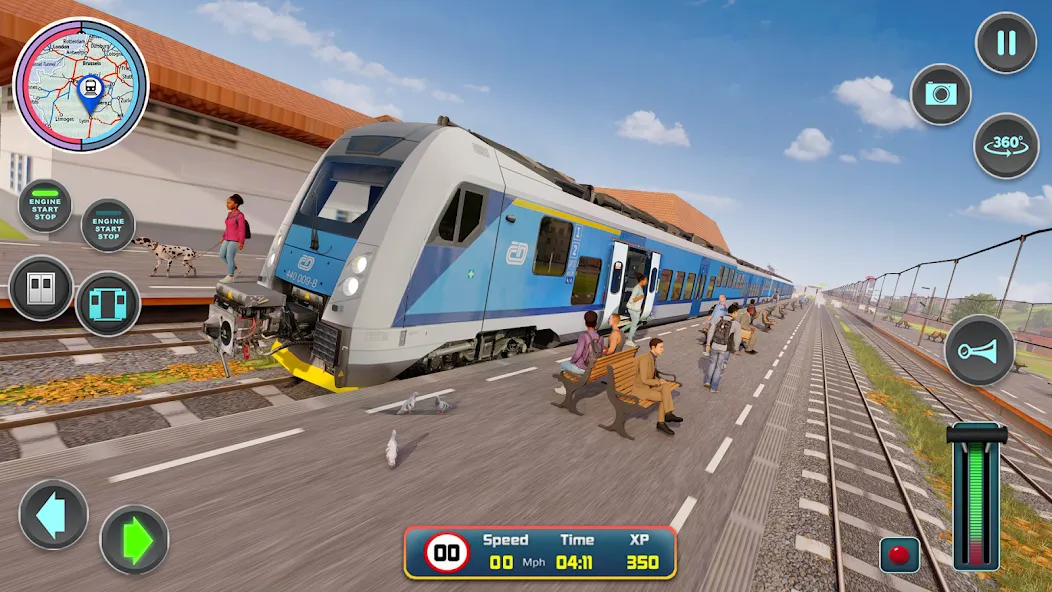 City Train Driver- Train Games  [МОД Бесконечные деньги] Screenshot 5