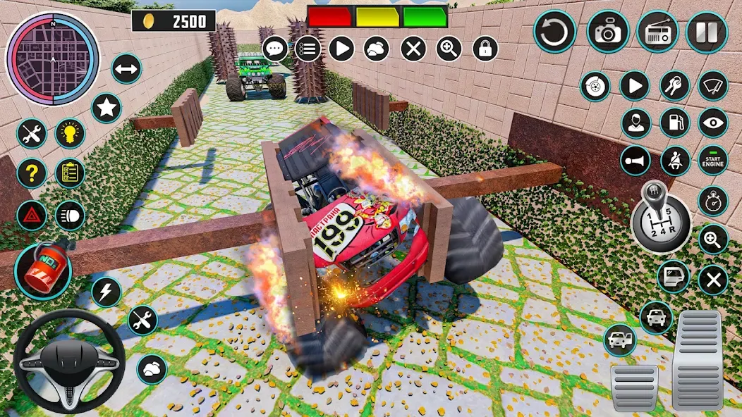 Monster Truck Maze Puzzle Game  [МОД Unlocked] Screenshot 5