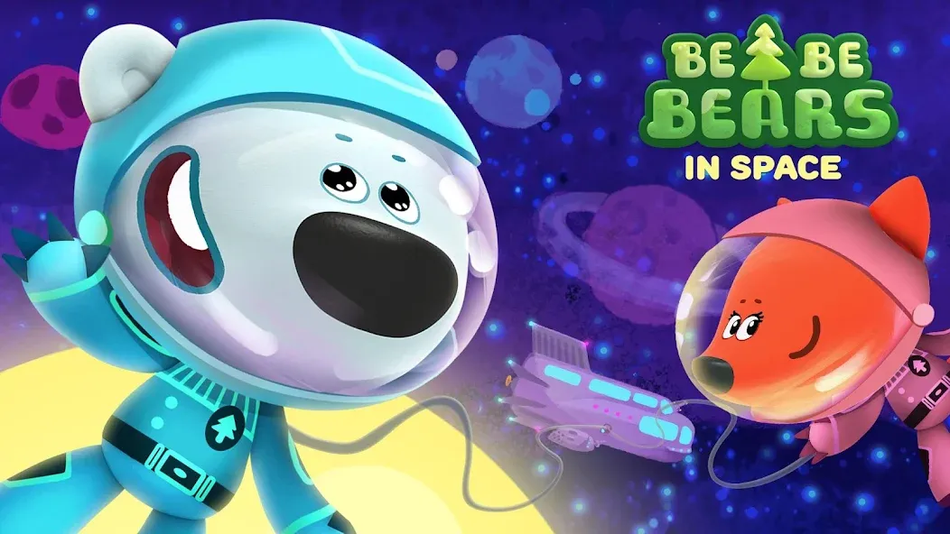 Be-be-bears in space  [МОД Unlocked] Screenshot 1