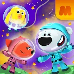 Скачать взлом Be-be-bears in space  [МОД Unlocked] - полная версия apk на Андроид