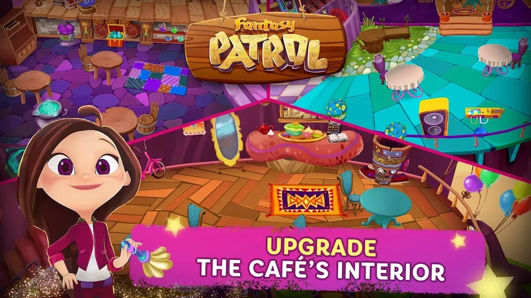 Fantasy Patrol: Cafe  [МОД Unlocked] Screenshot 5