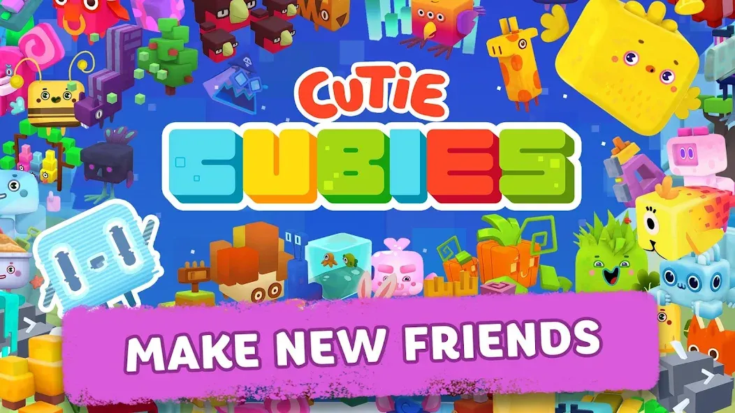 Cutie Cubies  [МОД Mega Pack] Screenshot 2