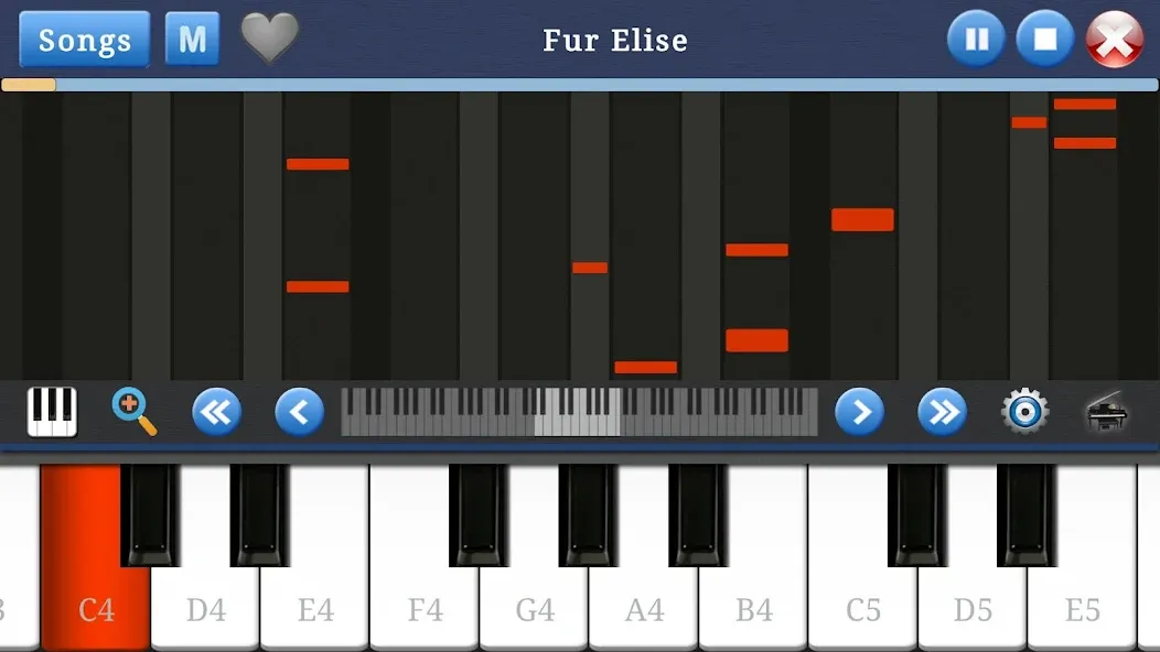 Piano Music & Songs  [МОД Menu] Screenshot 1