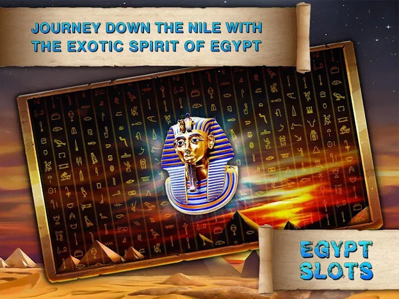 Egypt Slots Casino Machines (Египетские игровые автоматы казино)  [МОД Бесконечные монеты] Screenshot 2