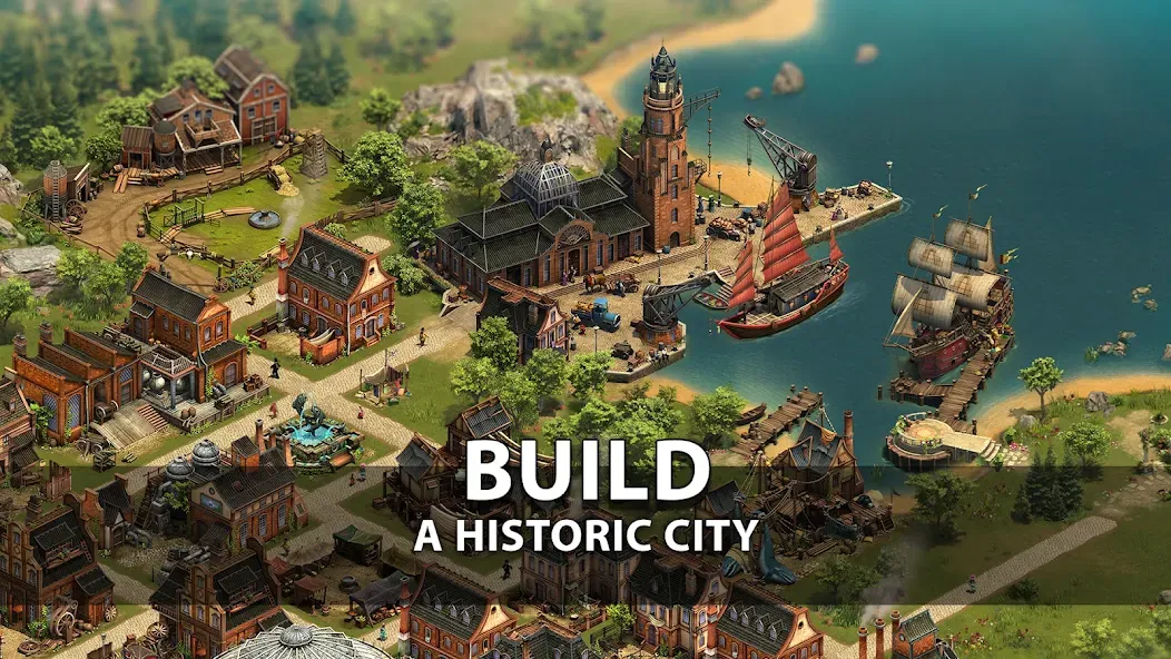 Forge of Empires: Build a City (Фордж оф Эмпайрс)  [МОД Меню] Screenshot 1