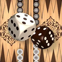 Скачать взломанную Backgammon -  Board Game  [МОД Menu] - стабильная версия apk на Андроид