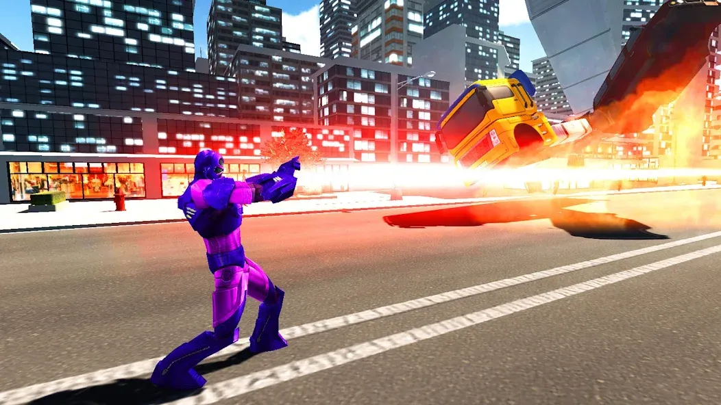 Super city hero:Iron Hero War (Супер сити герой)  [МОД Много денег] Screenshot 5