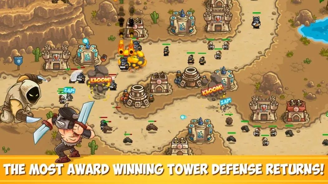 Kingdom Rush Frontiers TD (Кингдом Раш Фронтис ТД)  [МОД Все открыто] Screenshot 1