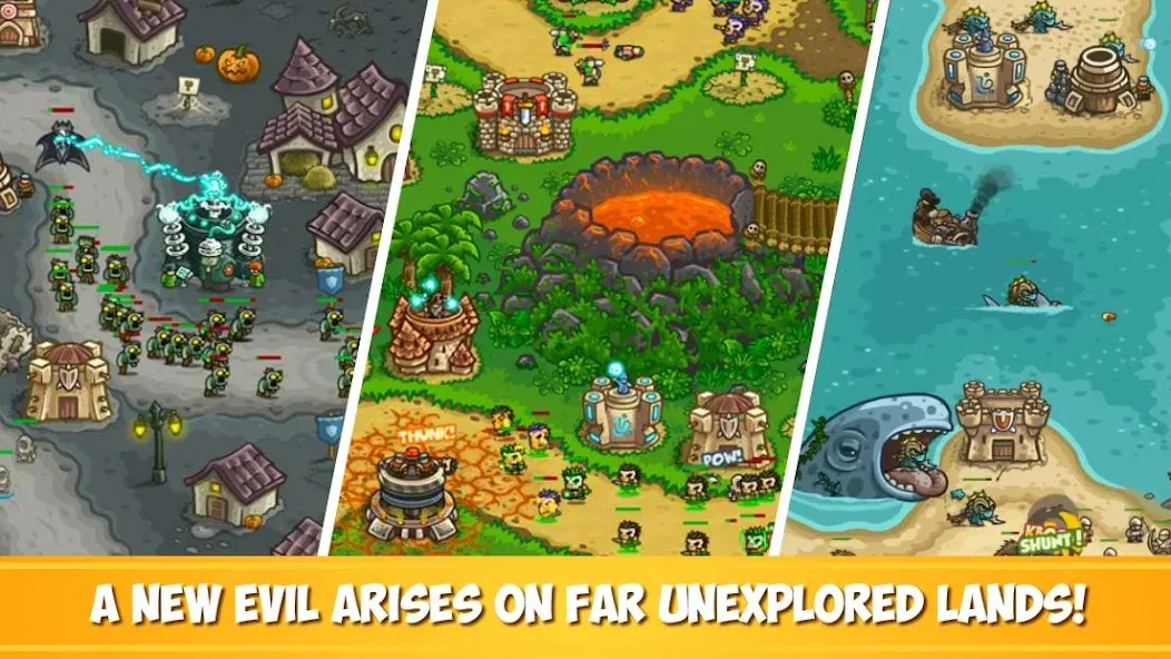 Kingdom Rush Frontiers TD (Кингдом Раш Фронтис ТД)  [МОД Все открыто] Screenshot 2