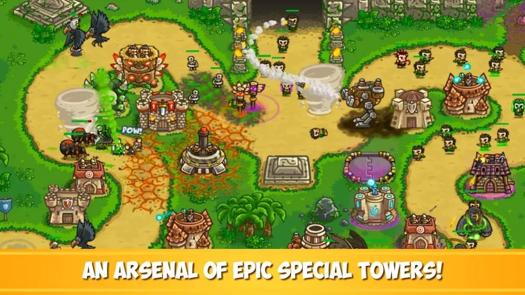 Kingdom Rush Frontiers TD (Кингдом Раш Фронтис ТД)  [МОД Все открыто] Screenshot 4