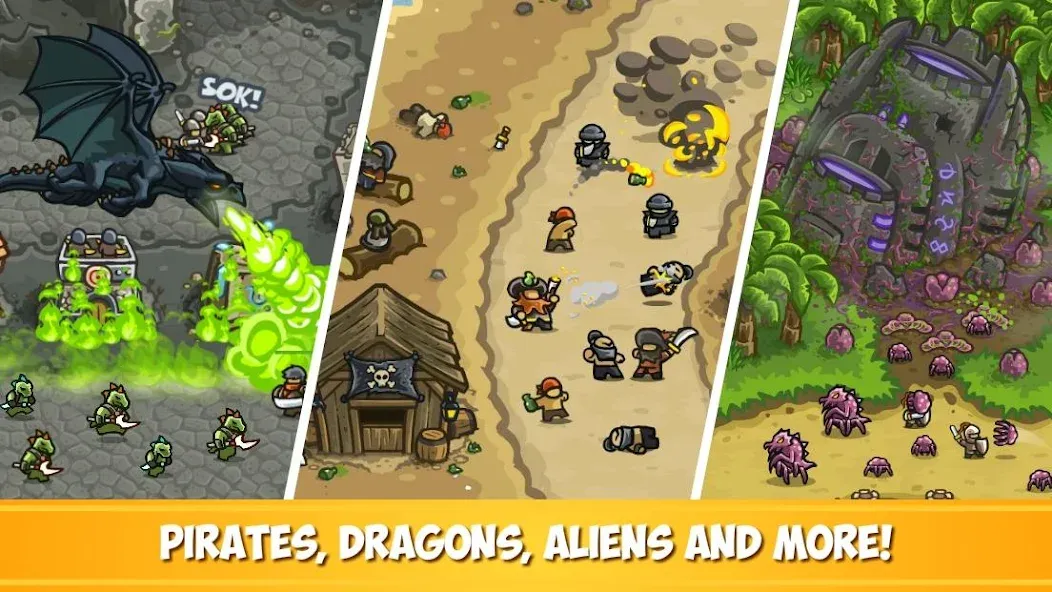 Kingdom Rush Frontiers TD (Кингдом Раш Фронтис ТД)  [МОД Все открыто] Screenshot 5