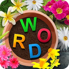 Скачать взломанную Word Garden : Crosswords (Уорд Гарден)  [МОД Menu] - полная версия apk на Андроид