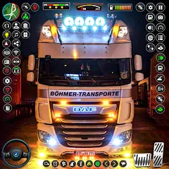 Взломанная US Truck City Transport Sim 3d  [МОД Бесконечные деньги] - последняя версия apk на Андроид