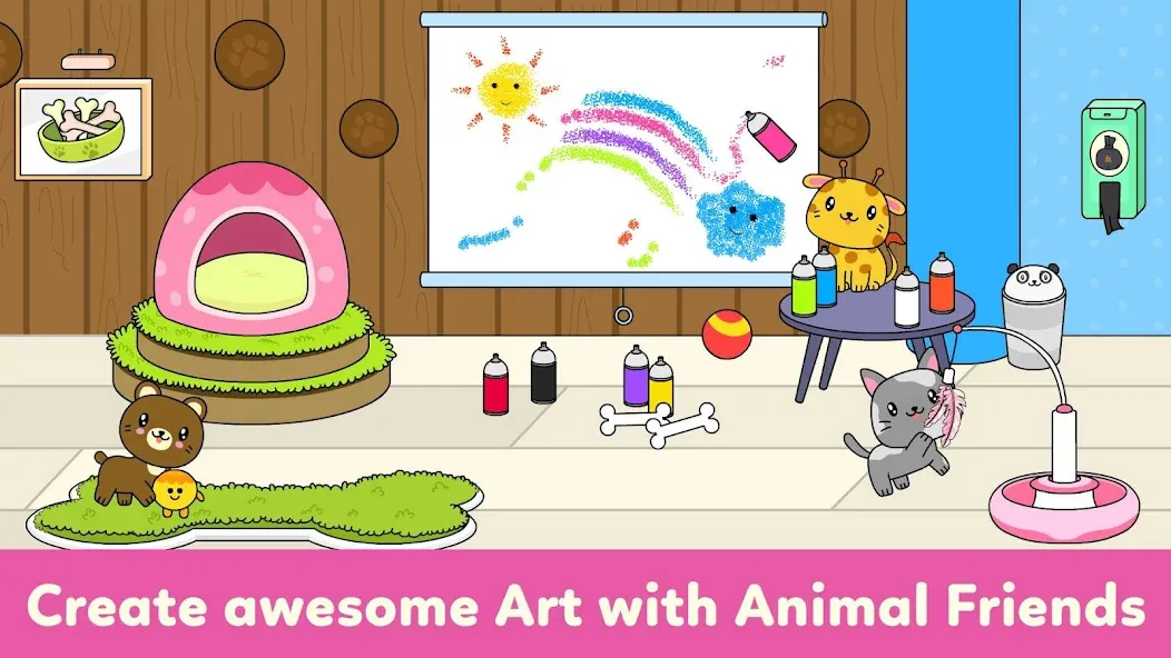Tizi Town - My Pet Daycare  [МОД Unlimited Money] Screenshot 4