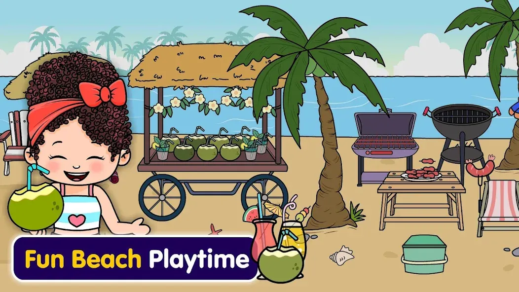 Tizi Town - My Hotel Games  [МОД Unlocked] Screenshot 5