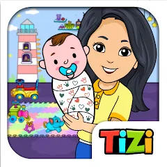 Скачать взломанную My Tizi Town Daycare Baby Game  [МОД Mega Pack] - полная версия apk на Андроид