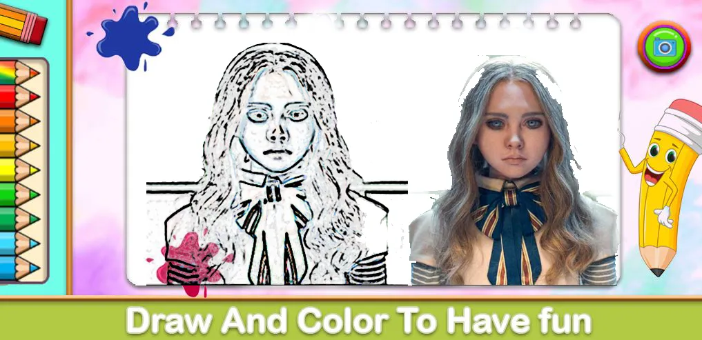 Megan Coloring Game (Меган Колоринг Гейм)  [МОД Mega Pack] Screenshot 4