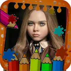 Взлом Megan Coloring Game (Меган Колоринг Гейм)  [МОД Mega Pack] - полная версия apk на Андроид