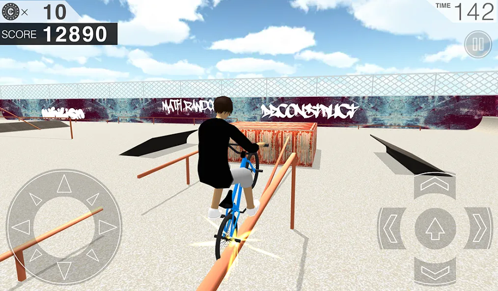 Free World BMX (Фри Ворлд БМХ)  [МОД Menu] Screenshot 2