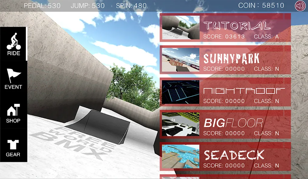 Free World BMX (Фри Ворлд БМХ)  [МОД Menu] Screenshot 5