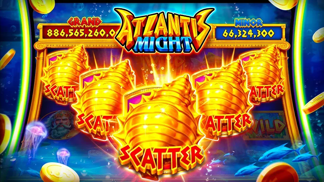 Jackpot Master™ Slots - Casino (Джекпот Мастер Слоты)  [МОД Меню] Screenshot 3