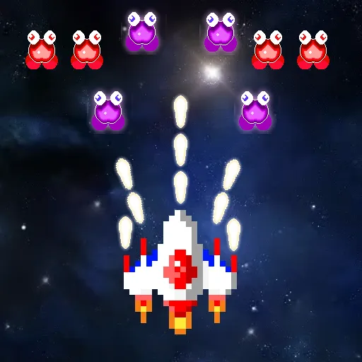 Galaxiga Retro Arcade Action (Галаксига Ретро Аркейд Экшн)  [МОД Меню] Screenshot 5