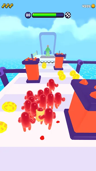 Join Blob Clash 3D: Mob Runner (Джойн Блоб Клаш 3D)  [МОД Unlocked] Screenshot 4