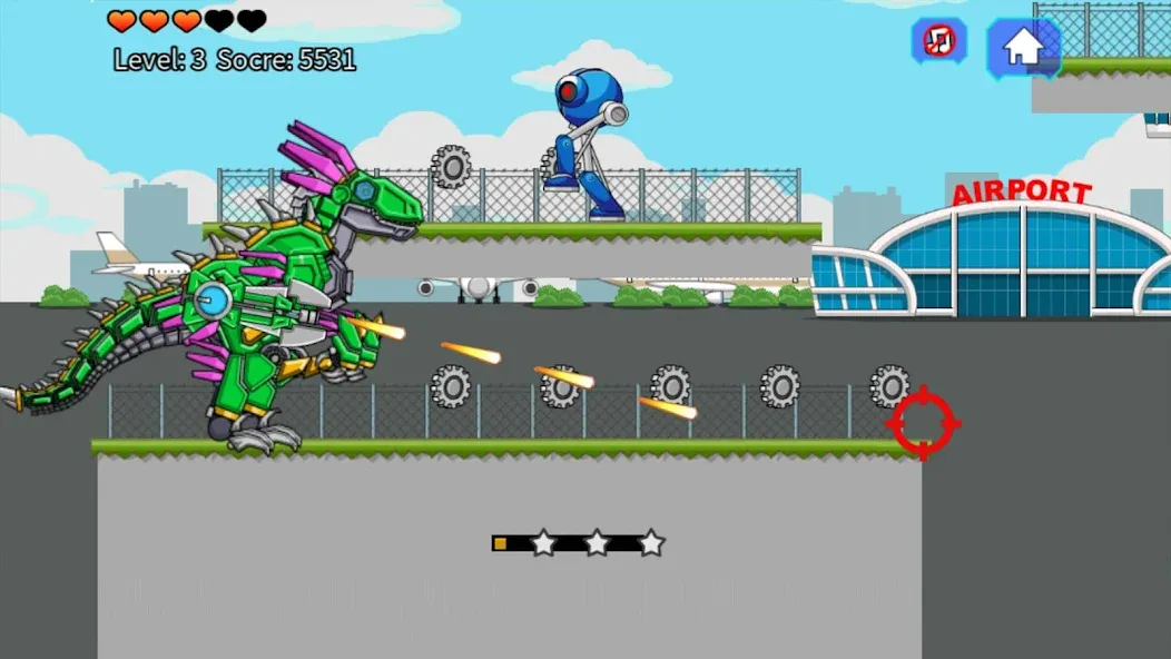 Velociraptor Rex Dino Robot (Велоцираптор Рекс Дино Робот)  [МОД Меню] Screenshot 2