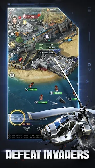 Gunship Battle Total Warfare (Ганшип Батл Общая война)  [МОД Unlimited Money] Screenshot 4