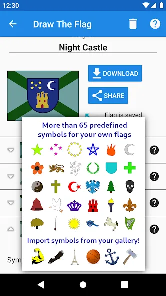 Draw The Flag - Quiz & Maker  [МОД Бесконечные монеты] Screenshot 5