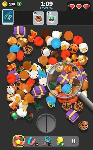 Find 3D - Match 3D Items (Файнд 3Д)  [МОД Бесконечные деньги] Screenshot 3