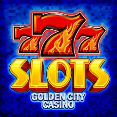 Скачать взломанную Golden City Casino (Голден Сити Казино)  [МОД Много монет] - последняя версия apk на Андроид