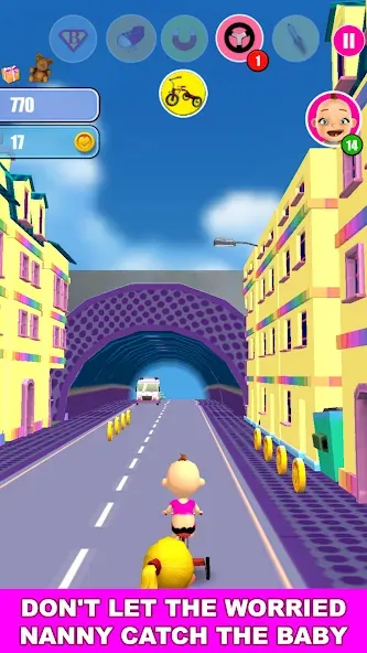 Baby Run The Babysitter Escape  [МОД Меню] Screenshot 3