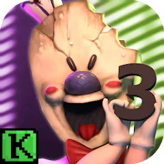 Скачать взломанную Ice Scream 3 (Айс Скрим 3.)  [МОД Много монет] - полная версия apk на Андроид