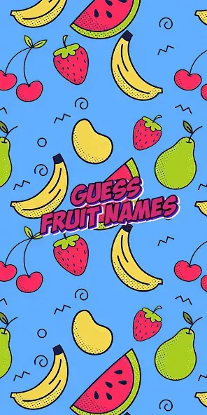 Guess the fruit name game  [МОД Menu] Screenshot 1