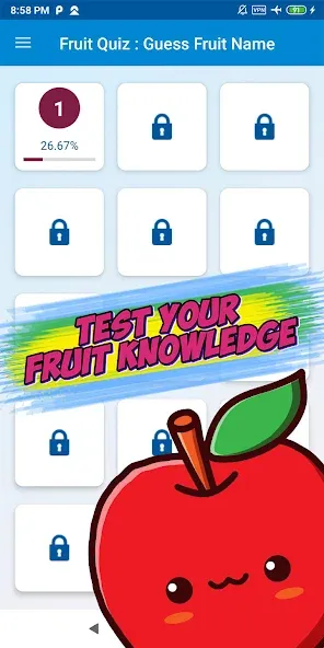 Guess the fruit name game  [МОД Menu] Screenshot 2