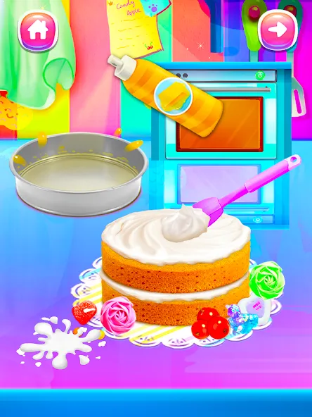 Girl Games: Unicorn Cooking  [МОД Много денег] Screenshot 1