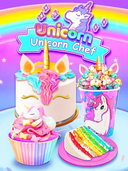 Girl Games: Unicorn Cooking  [МОД Много денег] Screenshot 3