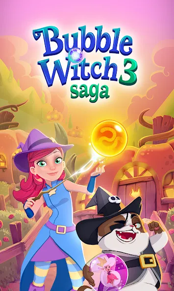 Bubble Witch 3 Saga (Бабл Витч 3 Сага)  [МОД Меню] Screenshot 5