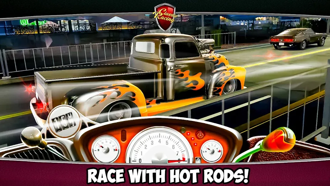 Classic Drag Racing Car Game (Классическая игра на гонках драгрейсинга)  [МОД Mega Pack] Screenshot 5