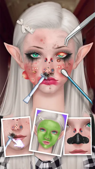 Ear Salon ASMR Ear Wax& Tattoo (АСМР)  [МОД Бесконечные деньги] Screenshot 2