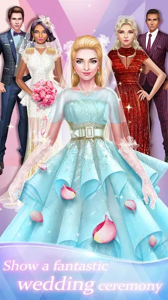 Dream Wedding: Bride Dress Up  [МОД Бесконечные монеты] Screenshot 2