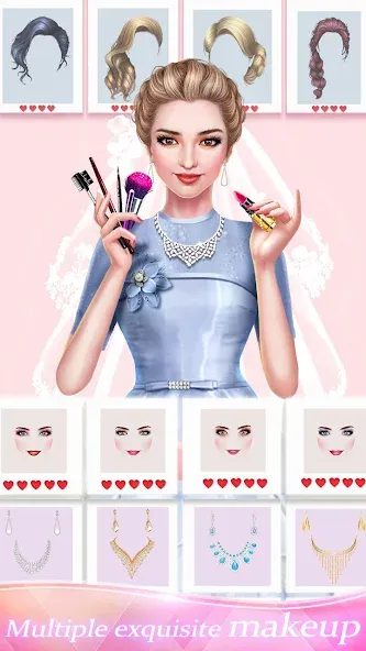 Dream Wedding: Bride Dress Up  [МОД Бесконечные монеты] Screenshot 3